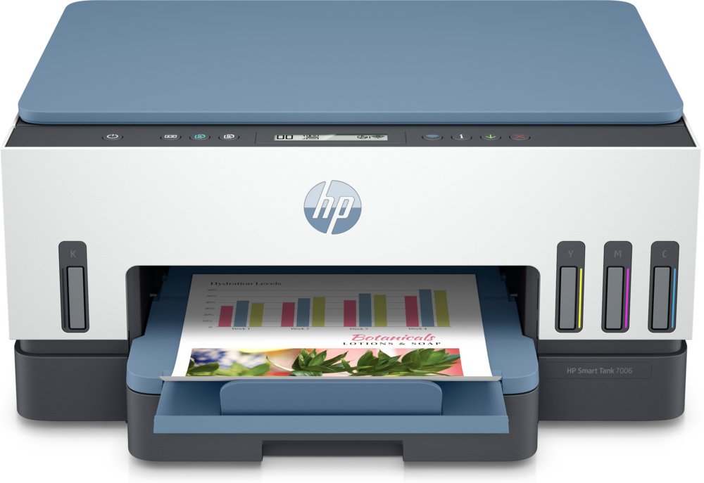 HP Smart Tank 7006 | All-in-One Inkjetprinter | 4800 x 1200 DPI | Wi-Fi | Kleur - Matmuis - Matmuis